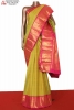 Parrot Green Wedding Kanchipuram Silk Saree